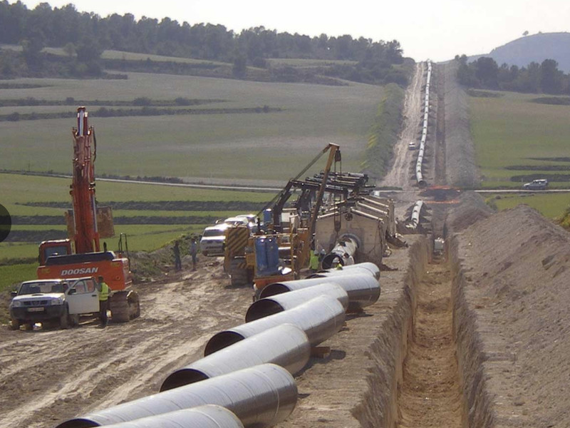 Gas pipelines